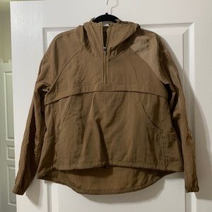 lululemon water resistant quarter zip